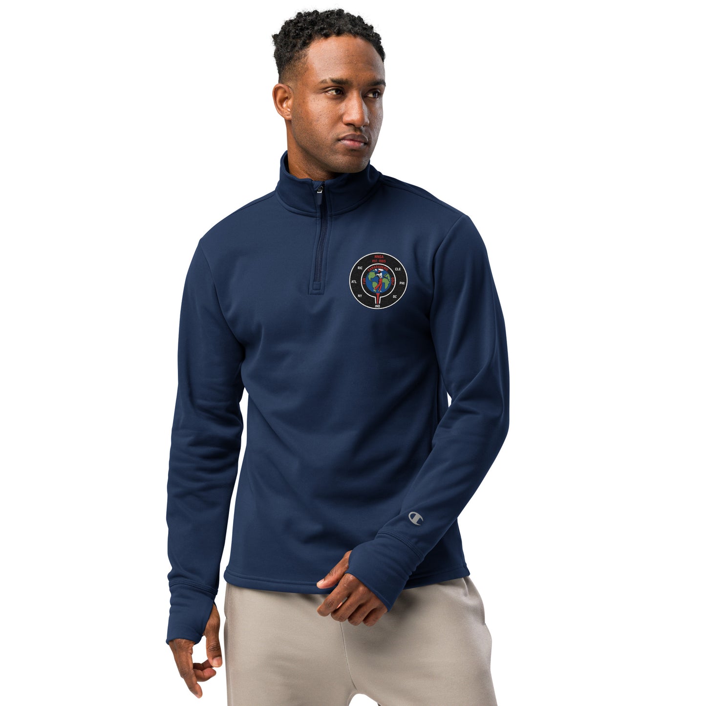 Quarter zip pullover