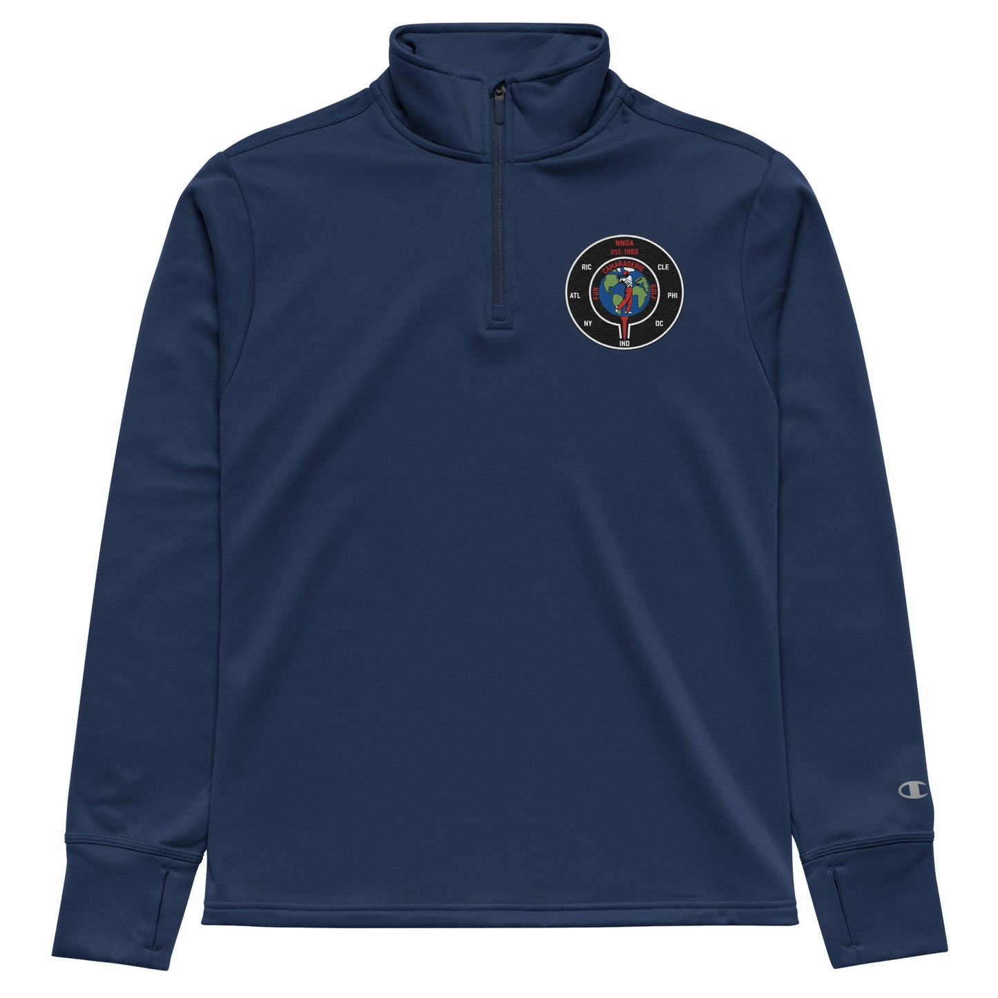 Quarter zip pullover