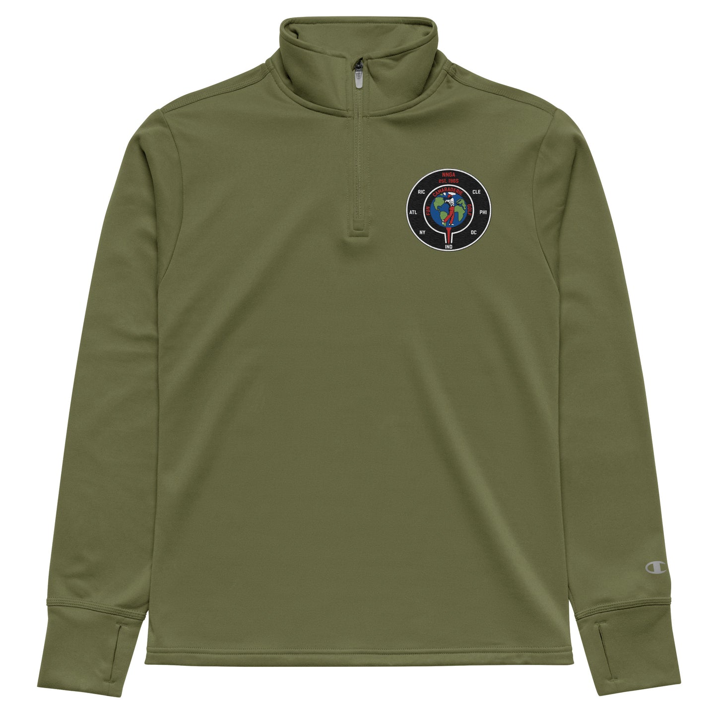 Quarter zip pullover