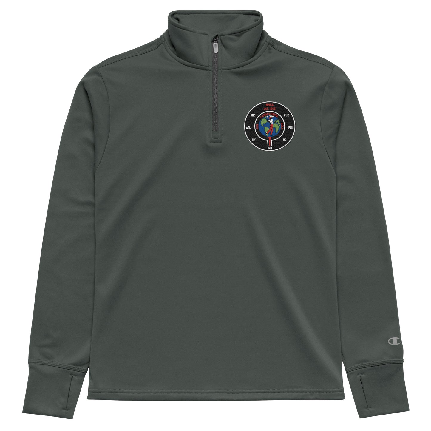 Quarter zip pullover