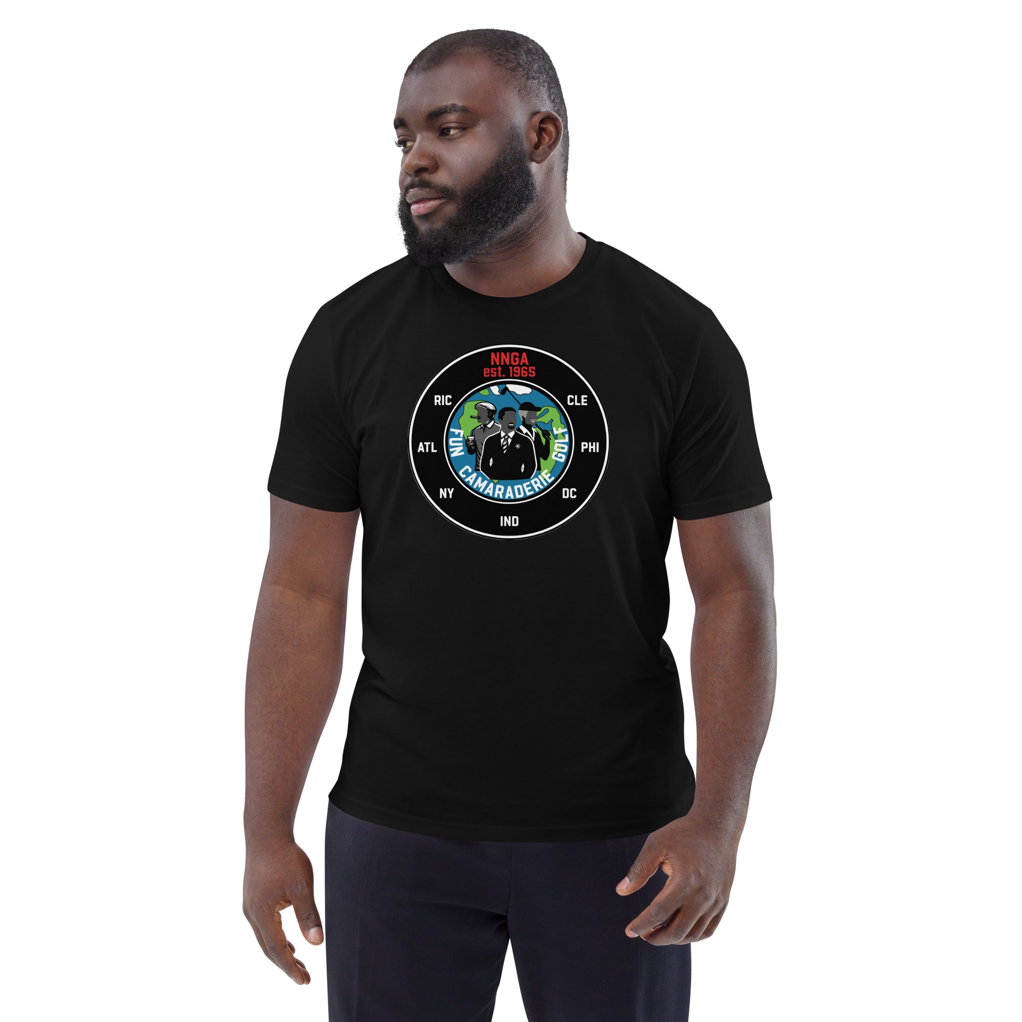 Tシャツ・カットソー NN07 Shirts NN07 Mens Short Sleeve Jorah Print T Shirt Bright Cobalt