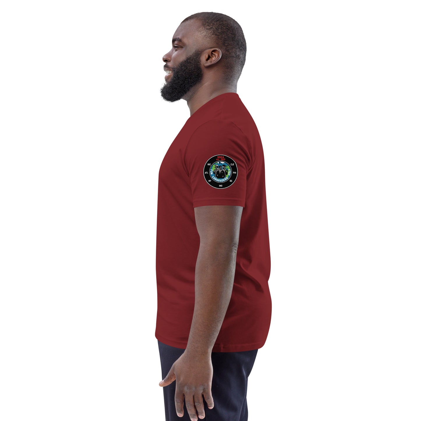 NNGA organic cotton t-shirt - Sleeve