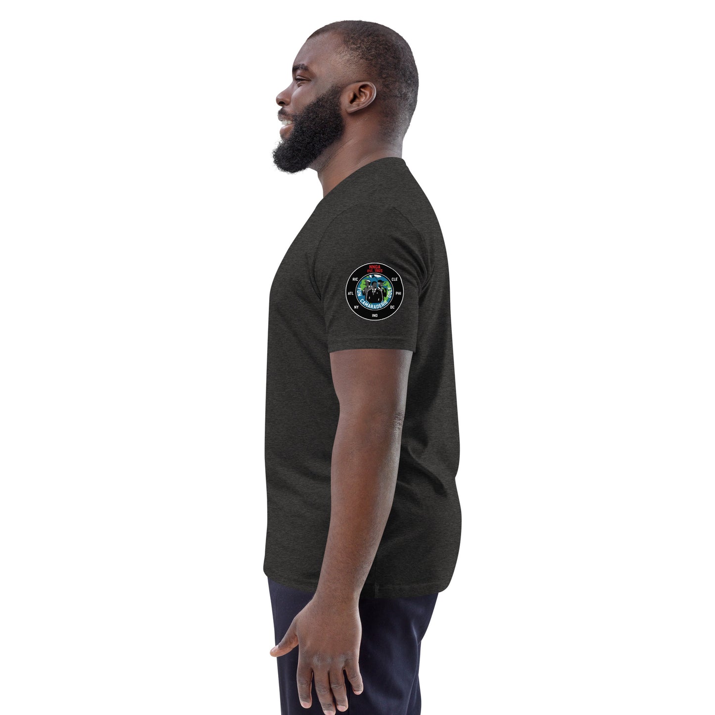 NNGA organic cotton t-shirt - Sleeve