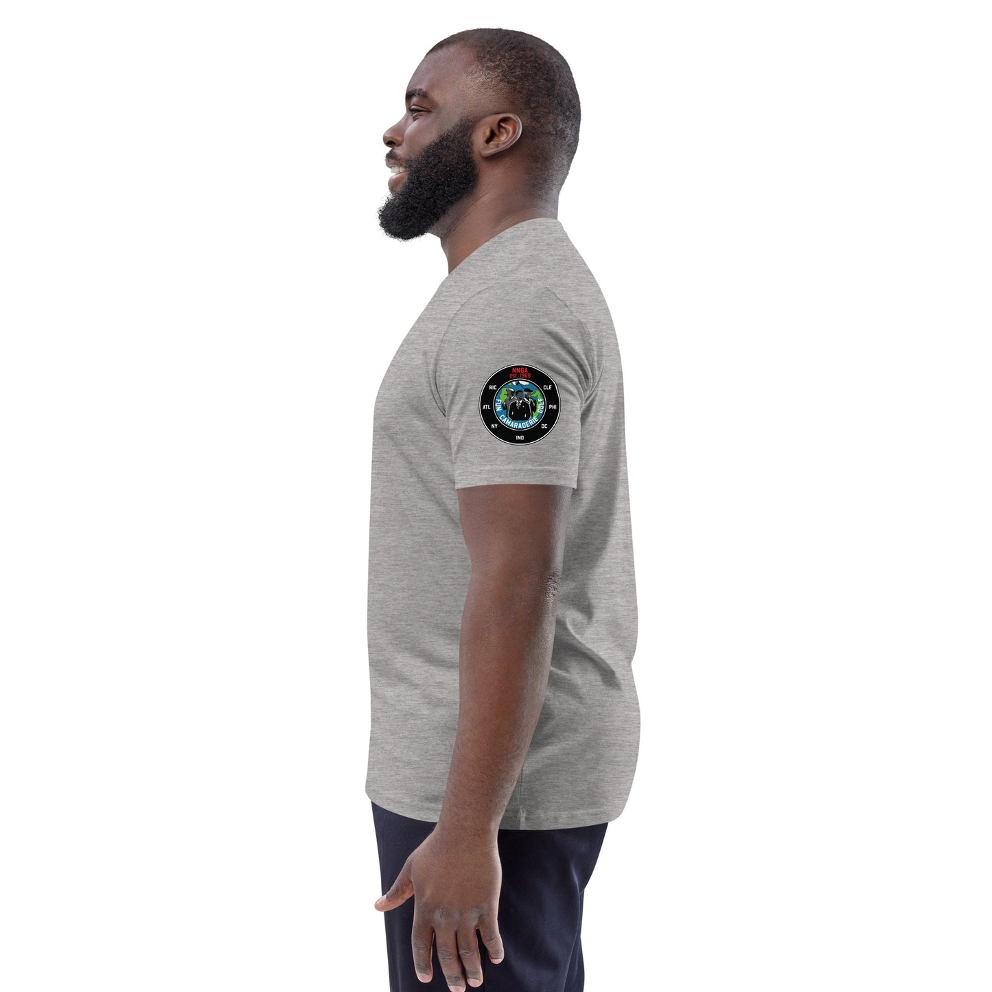 NNGA organic cotton t-shirt - Sleeve