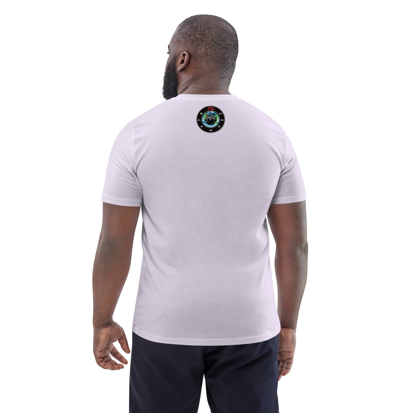 NNGA organic cotton t-shirt - Upper Back